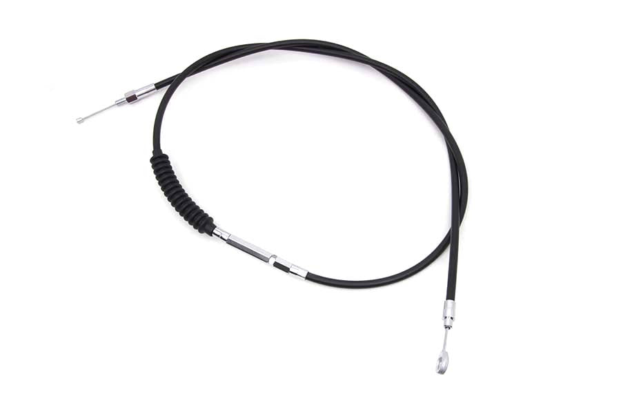 HARLEY 72,69 Zoll schwarzes Vinyl-Kupplungsseil passend für 1995-1999 FXD, 1993-2005 FXDL, 1996-2005 FXDWG,