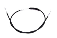 HARLEY 72,69 Zoll schwarzes Vinyl-Kupplungsseil passend für 1995-1999 FXD, 1993-2005 FXDL, 1996-2005 FXDWG,