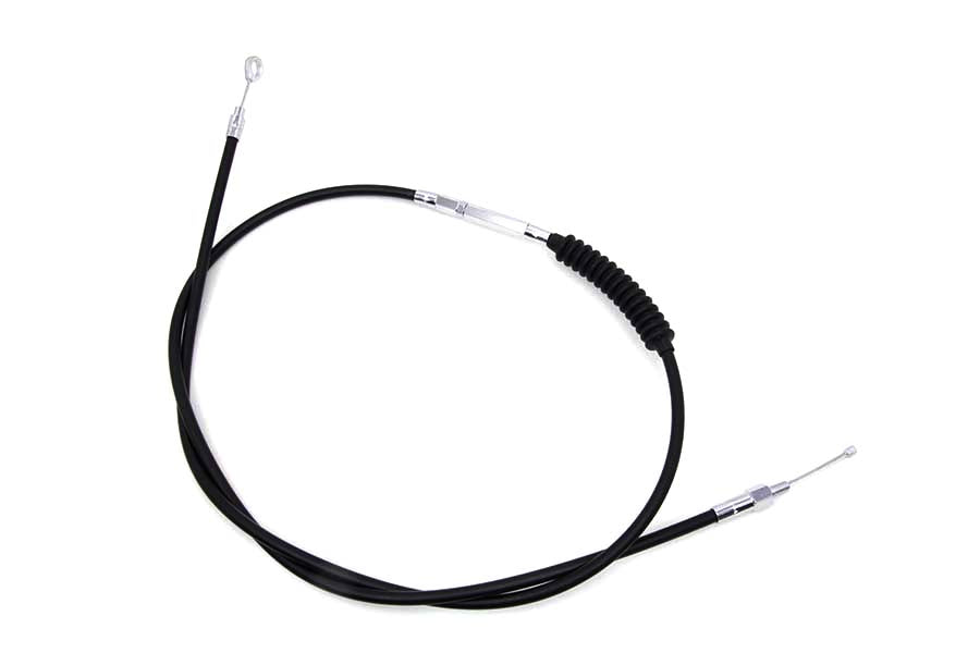 HARLEY 72,69 Zoll schwarzes Vinyl-Kupplungsseil passend für 1995-1999 FXD, 1993-2005 FXDL, 1996-2005 FXDWG,