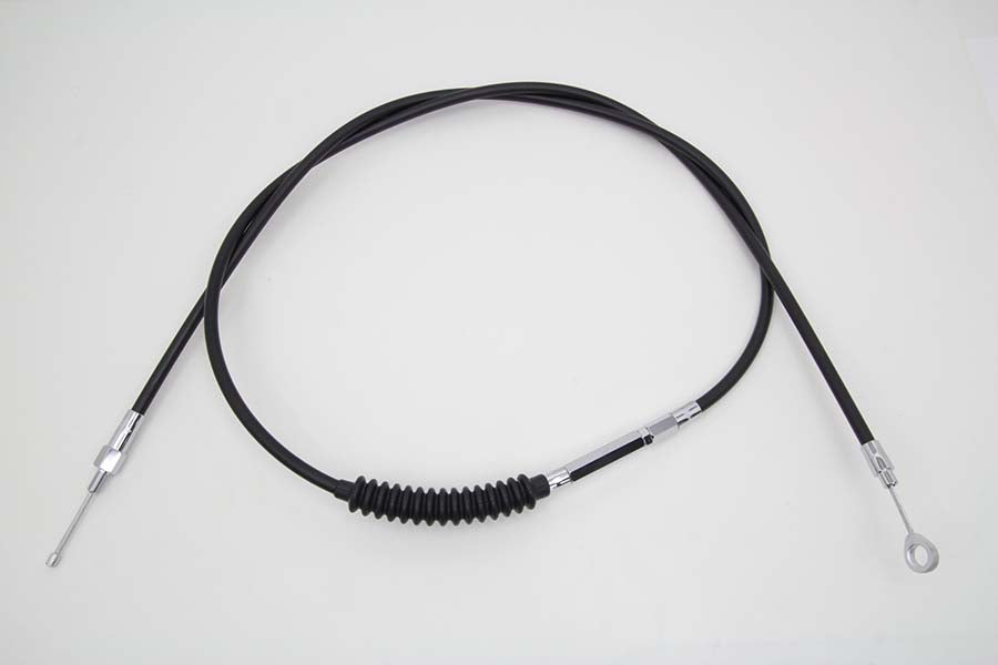 HARLEY 76.69 Zoll schwarzer Vinyl-Kupplungszug passend für 1995-1999 FXD, 1993-2005 FXDL, 1993-2005 FXDWG,