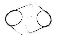 HARLEY 46.25 Zoll Gas- und Leerlaufzug-Set Passend für 1996-2007 FLT, 1996-UP FXST, 1996-UP FLST,