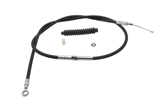 HARLEY Ultima Black Vinyl Clutch Cable 62-11/16 inch Fits FLHRS 2007-2007,   FLHRC 2007-2007,   FLHR