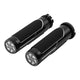 Custom Chrome HARLEY GLOSS BLACK 1" MIDNIGHT COMFORT GRIPS FOR 73-UP CABLE STYLE