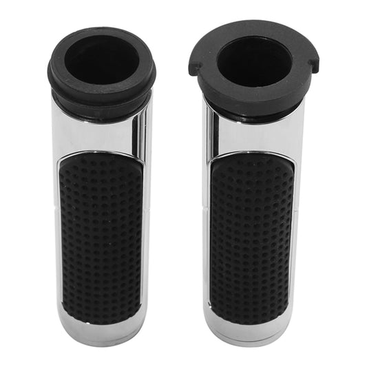 Custom Chrome HARLEY CHROME 1" MIDNIGHT COMFORT GRIPS FOR"TBW" APPLICATIONS 08UP