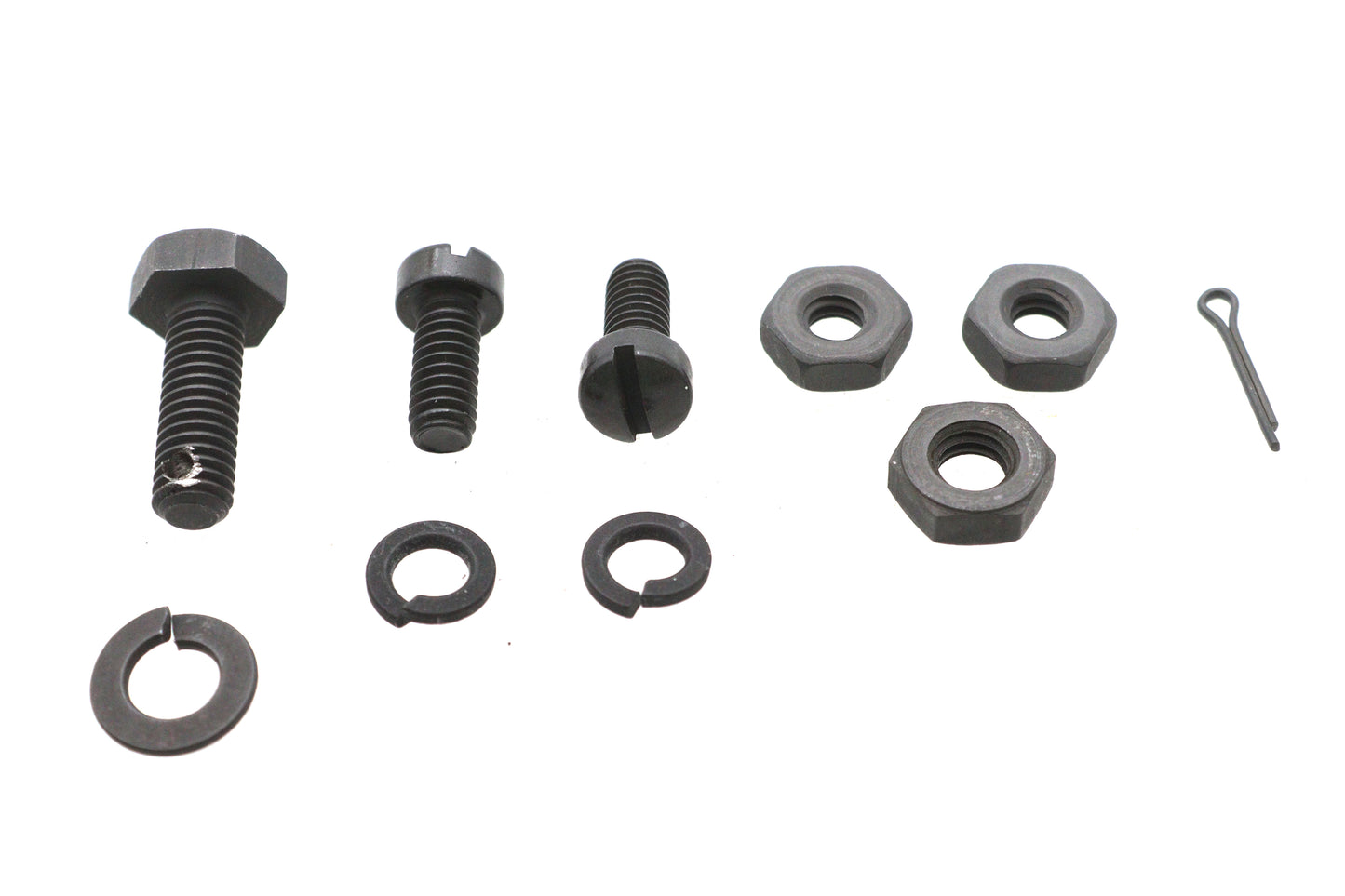 HARLEY Montageteile-Kit für Frontständeraufnahme, parkerisiert, passend für 1936-1940 EL, 1936-1952 WL, 1936-1957 G,
