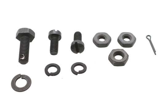HARLEY Montageteile-Kit für Frontständeraufnahme, parkerisiert, passend für 1936-1940 EL, 1936-1952 WL, 1936-1957 G,
