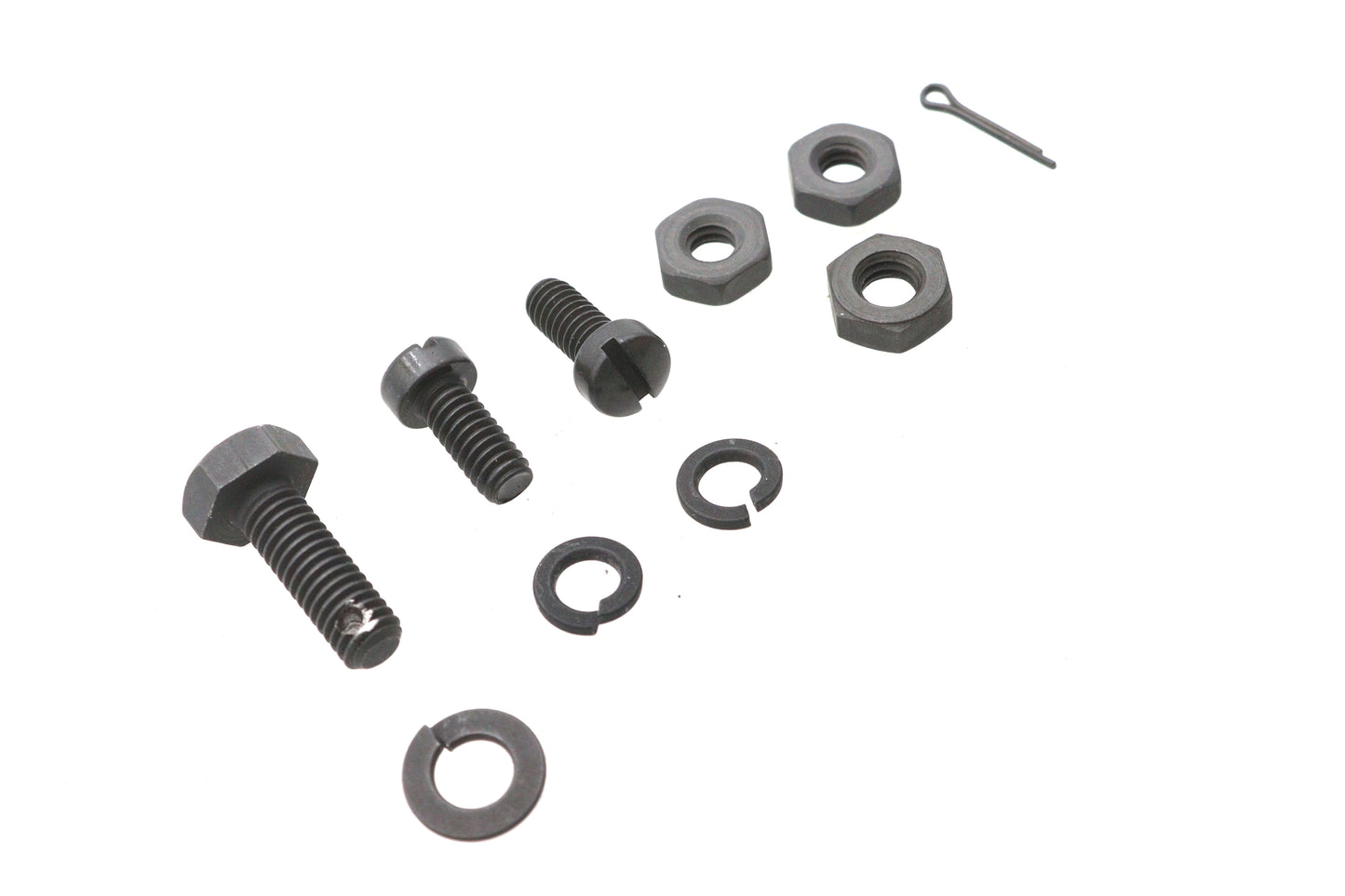 HARLEY Montageteile-Kit für Frontständeraufnahme, parkerisiert, passend für 1936-1940 EL, 1936-1952 WL, 1936-1957 G,