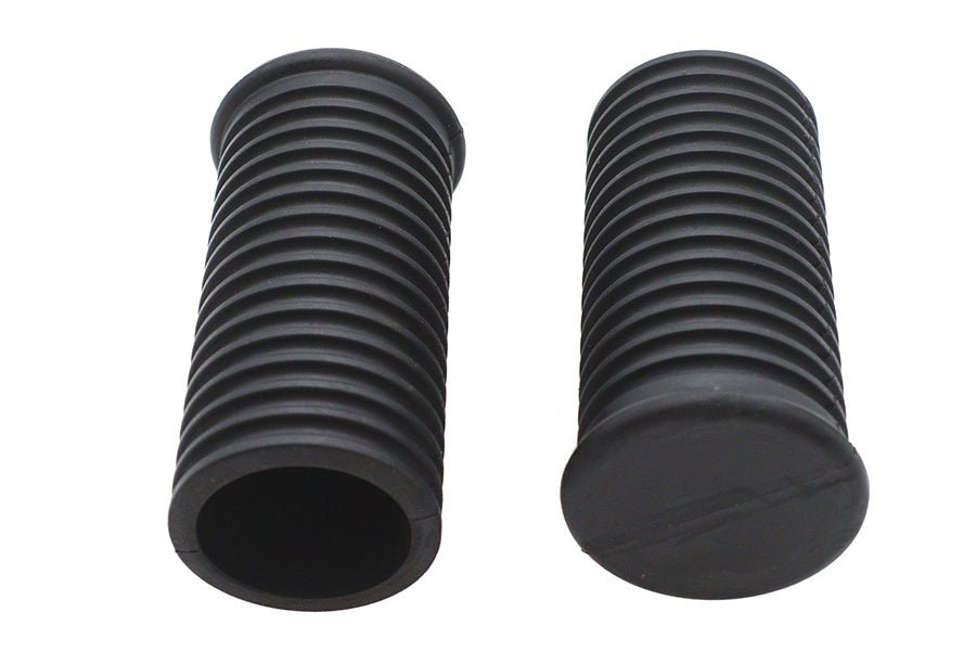 HARLEY Standard-Fußrastengummi-Set Schwarz Passend für 1952-1956 K, 1957-1984 XL, 1971-1984 FX,