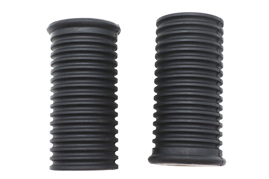 HARLEY Standard-Fußrastengummi-Set Schwarz Passend für 1952-1956 K, 1957-1984 XL, 1971-1984 FX,