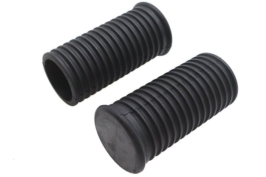 HARLEY Standard-Fußrastengummi-Set Schwarz Passend für 1952-1956 K, 1957-1984 XL, 1971-1984 FX,