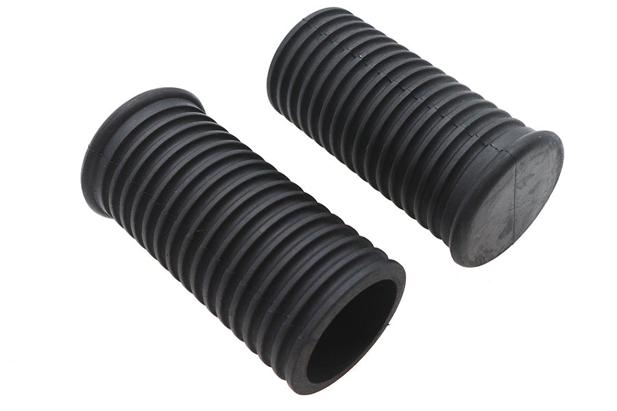 HARLEY Standard-Fußrastengummi-Set Schwarz Passend für 1952-1956 K, 1957-1984 XL, 1971-1984 FX,