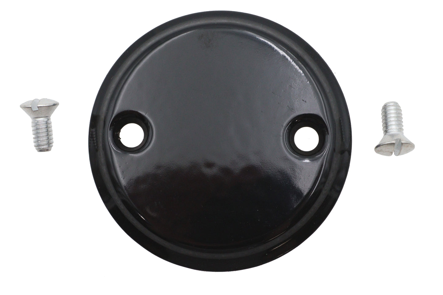 HARLEY Primärinspektionsdeckel Schwarz Passend für 1929-1952 W, 1929-1973 G, 1964-1969 XLCH, 1930-1936