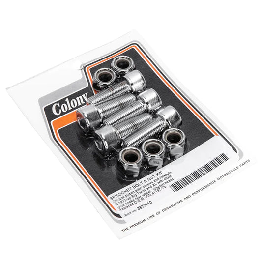 HARLEY Knurled Head Allen Bolt, 7/16-20 x 1-1/4 inch fits 1973-1984 FL, cast or wire wheel 1973-1984 FX, cast or wire wheel 1973-1990 XL, cast or wir