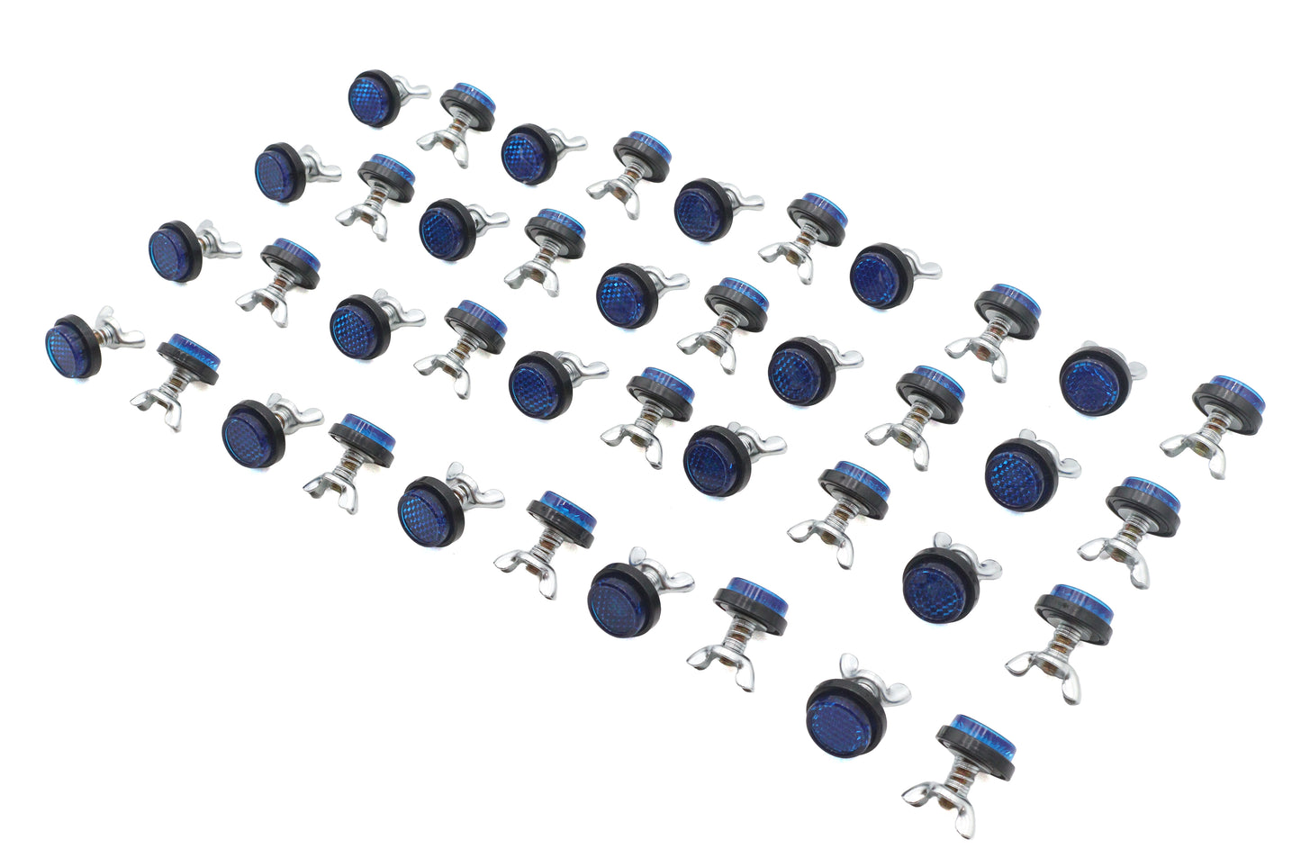 HARLEY Kennzeichenrahmen Reflektorset Blau Passt 0- Custom, Anwendung