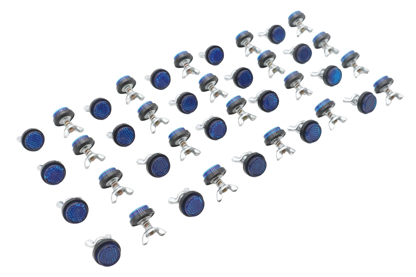 HARLEY Kennzeichenrahmen Reflektorset Blau Passt 0- Custom, Anwendung