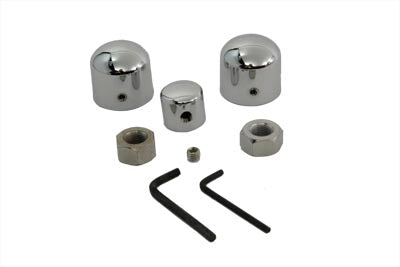 HARLEY Vorderachs-Kappenabdeckungs-Set passend für 1949-1971 FL, Vorderachse