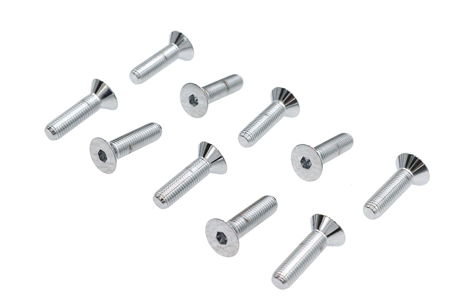 HARLEY Zylinderkopfschrauben Chrom 5/16 Zoll x 1-1/4 Zoll Passend für 0- Alle, Modelle