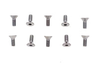 HARLEY Allen Flachkopfschrauben Chrom 1/4 Zoll x 5/8 Zoll Passend 0- Alle, Modelle