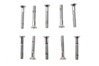 HARLEY Inbusschrauben Chrom 1/4 Zoll-20 x 1-3/4 Zoll Passend für 0- Alle, Modelle