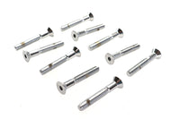 HARLEY Inbusschrauben Chrom 1/4 Zoll-20 x 1-3/4 Zoll Passend für 0- Alle, Modelle
