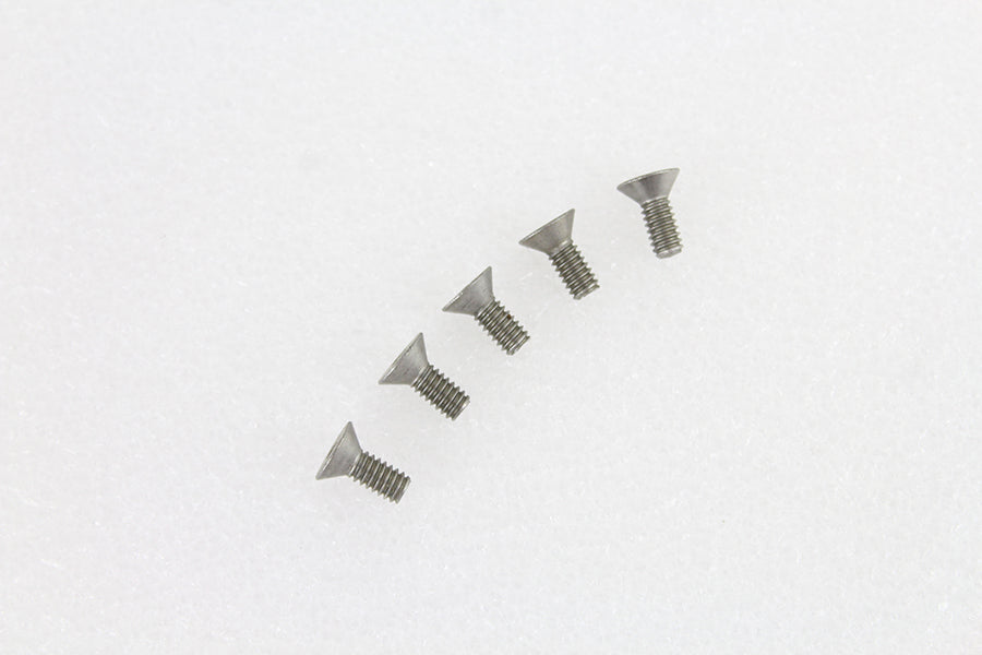 HARLEY 1/4 inch-20 x 5/8 inch Flathead Screw Stainless Steel fits 0-  All, models