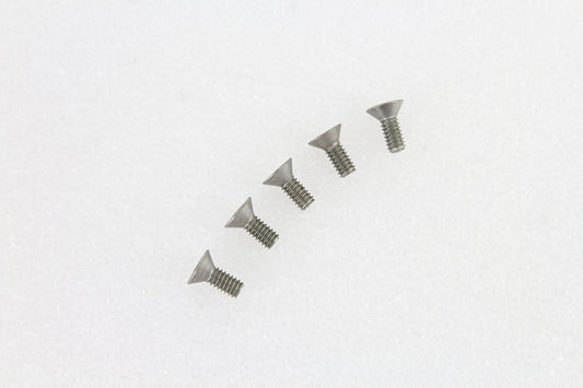 HARLEY 1/4 inch-20 x 5/8 inch Flathead Screw Stainless Steel fits 0-  All, models