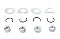 HARLEY Auslasskanal-Sicherungs-Kit passend für 1984-UP FXST, 1984-UP FLT, 1984-1994 FXR, 1986-UP FLST, 19