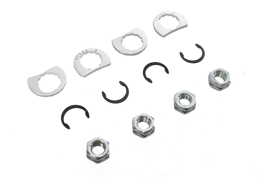 HARLEY Auslasskanal-Sicherungs-Kit passend für 1984-UP FXST, 1984-UP FLT, 1984-1994 FXR, 1986-UP FLST, 19