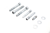 HARLEY Allen Montagesatz für hinteren Bremssattel Chrom Passend für 2000-2005 FXST, 2000-2005 FXD, 2000-2005 XL,