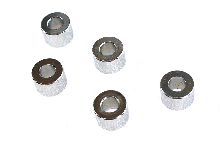 HARLEY Chrom-Abstandshalter 3/8 Zoll x 3/4 Zoll x 1/2 Zoll Passend für 0- Alle, Modelle