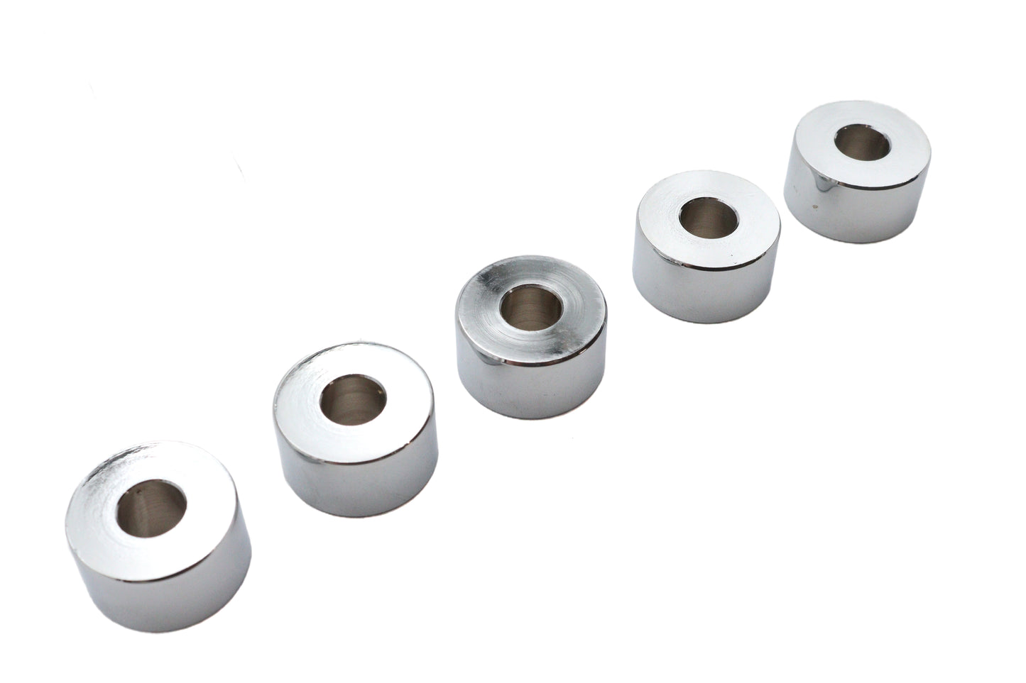 HARLEY Chrom Distanzstücke 1/2 Zoll x 5/8 Zoll x 1-1/4 Zoll Passend für 0- Alle