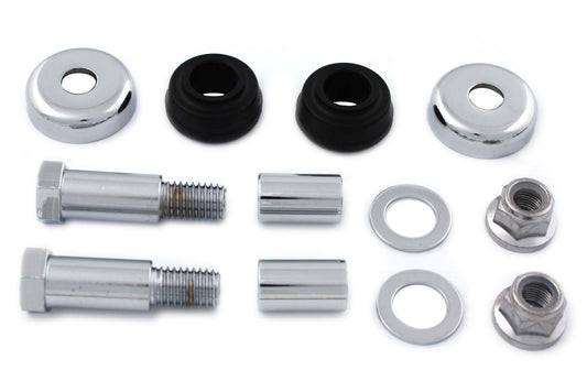 HARLEY Shock Stud Kit Chrome fits 2000-UP FXST,   2000-UP FLST,