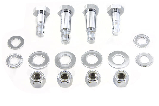 HARLEY Shock Bolt Set Chrome fits 1989-1999 FXST,   1989-1999 FLST,