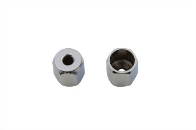 HARLEY OE Turn Signal Bar End Nuts Chrome fits 0-  All,