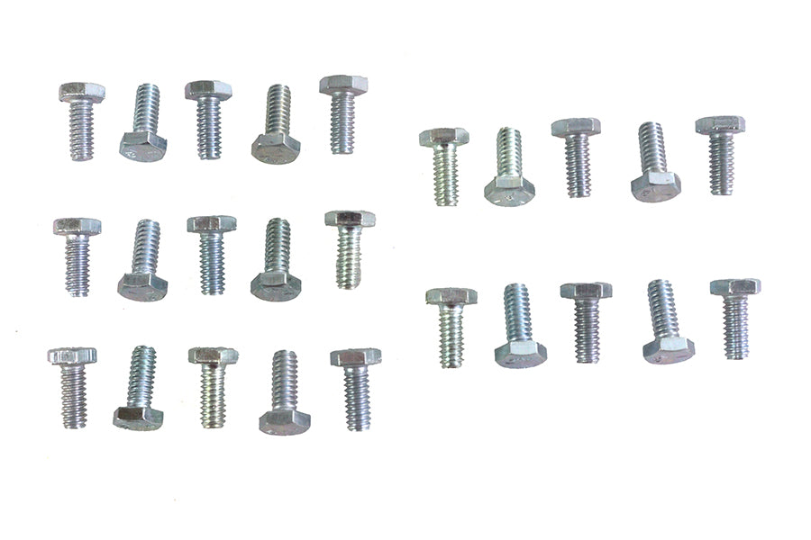 HARLEY Sechskantschrauben Zink 1/4 Zoll X 5/8 Zoll Passend für 0- Alle, Modelle