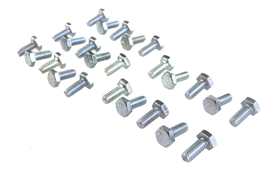 HARLEY Sechskantschrauben Zink 1/4 Zoll X 5/8 Zoll Passend für 0- Alle, Modelle