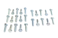 HARLEY Sechskantschrauben Zink 1/4 Zoll-20 x 1 Zoll Passend für 0- Alle, Modelle