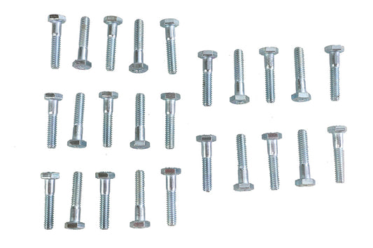HARLEY 六角キャップボルト 亜鉛メッキ 1/4インチ X 1-1/4インチ 適合：全モデル