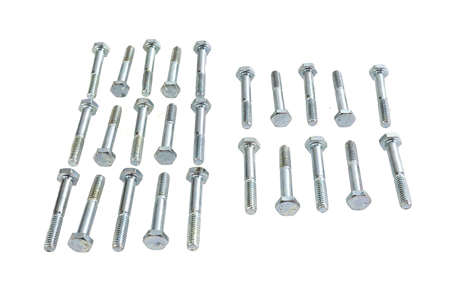 HARLEY Sechskantschrauben Zink 1/4 Zoll x 1-3/4 Zoll Passend für 0- Alle, Modelle