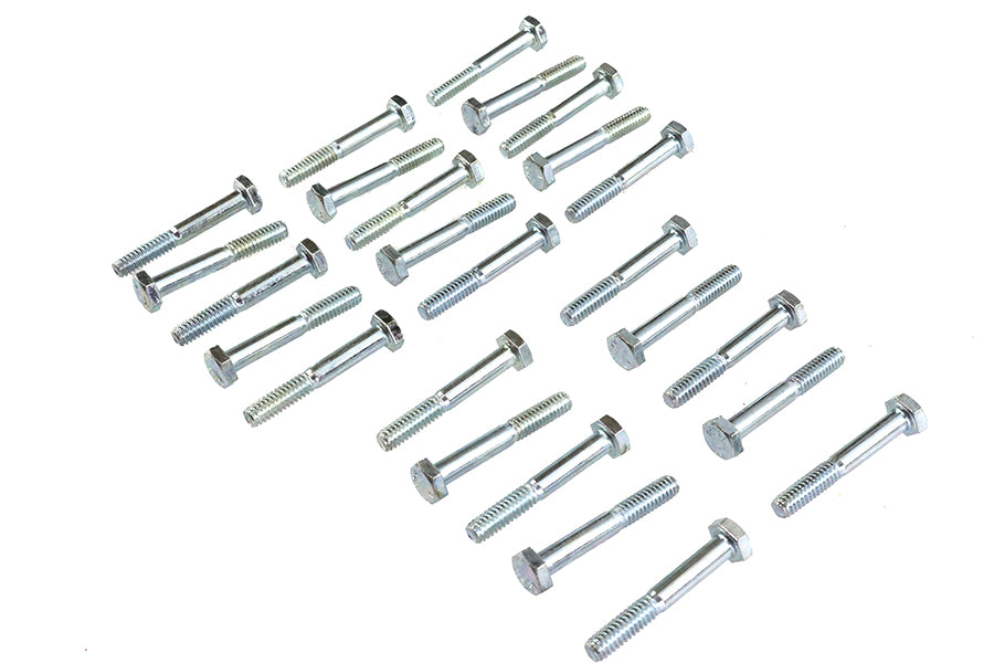 HARLEY Sechskantschrauben Zink 1/4 Zoll x 1-3/4 Zoll Passend für 0- Alle, Modelle