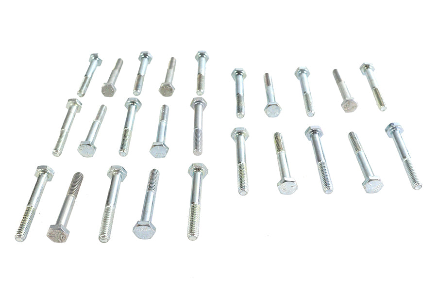 HARLEY Sechskantschrauben Zink 1/4 Zoll X 2 Zoll Passend für 0- Alle, Modelle