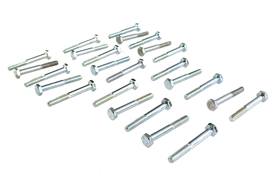 HARLEY Sechskantschrauben Zink 1/4 Zoll X 2 Zoll Passend für 0- Alle, Modelle