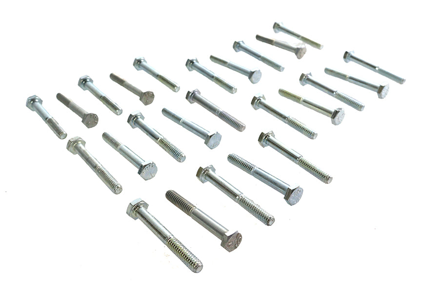 HARLEY Sechskantschrauben Zink 1/4 Zoll X 2 Zoll Passend für 0- Alle, Modelle