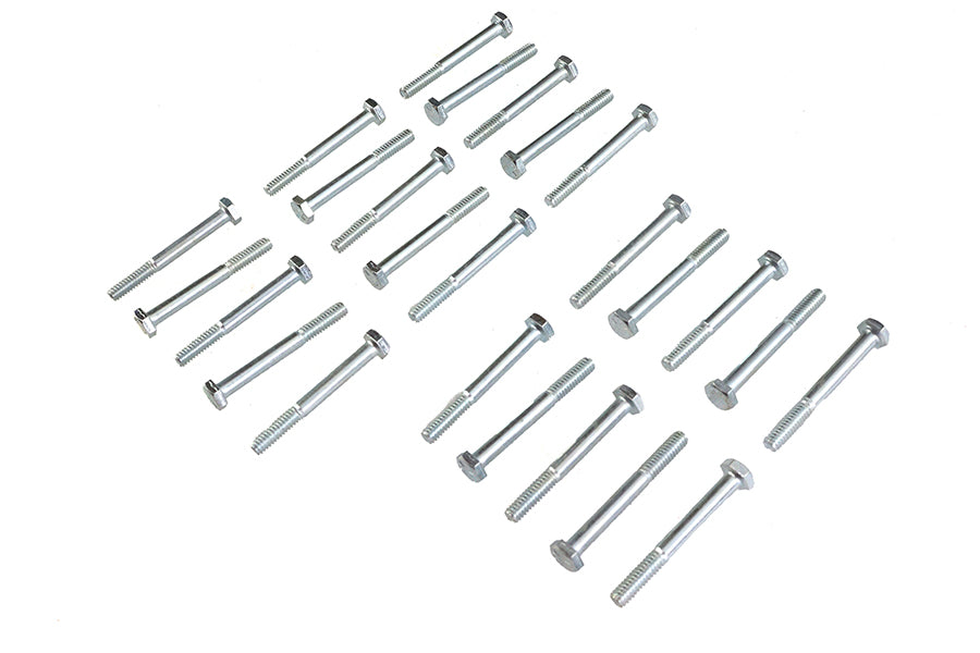 HARLEY Sechskantschrauben Zink 1/4 Zoll X 2-1/4 Zoll Passend für 0- Alle, Modelle