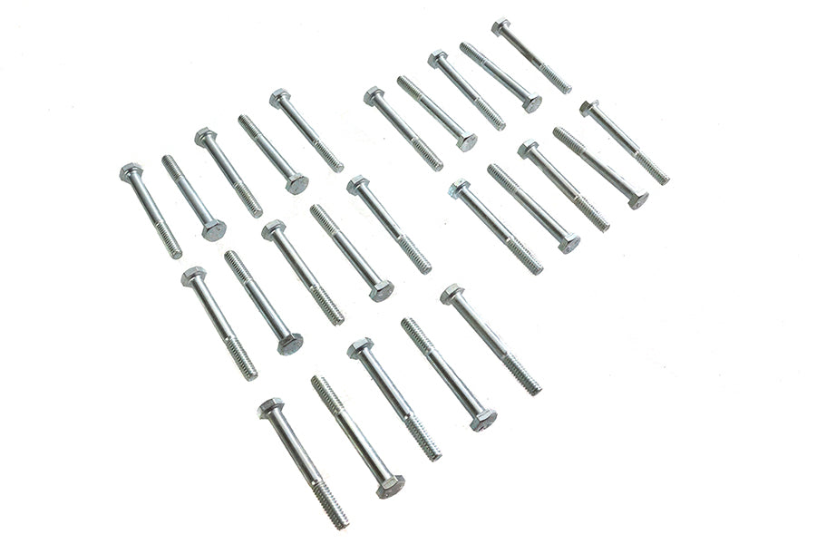 HARLEY Sechskantschrauben Zink 1/4 Zoll X 2-1/4 Zoll Passend für 0- Alle, Modelle