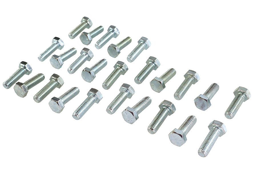 HARLEY Sechskantschrauben Zink 5/16 Zoll X 1 Zoll Passend für 0- Alle, Modelle