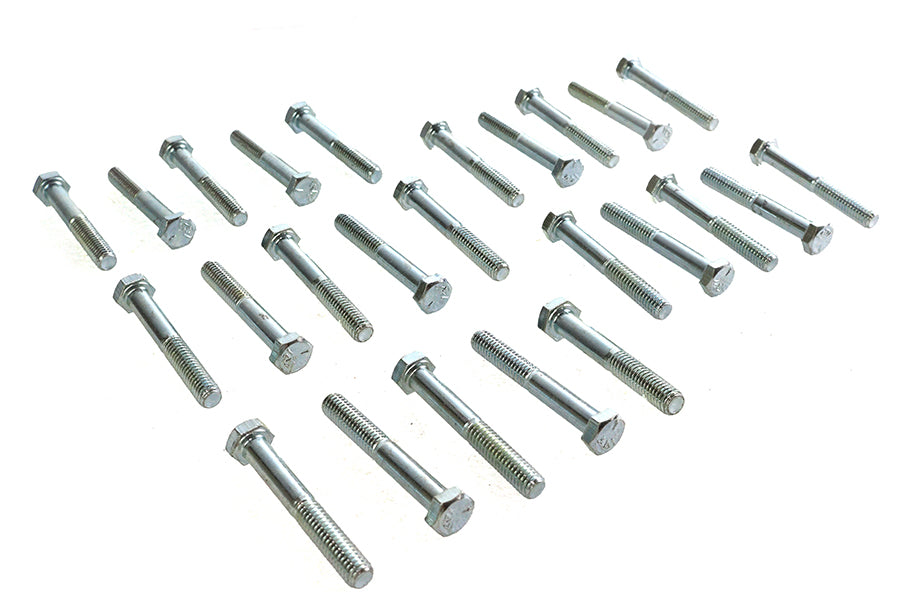 HARLEY Sechskantschrauben Zink 5/16 Zoll X 2-1/4 Zoll Passend 0- Alle, Modelle