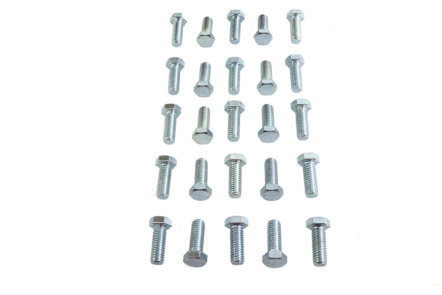 HARLEY Sechskantschrauben Zink 3/8 Zoll x 1 Zoll Passend für 0- Alle Modelle