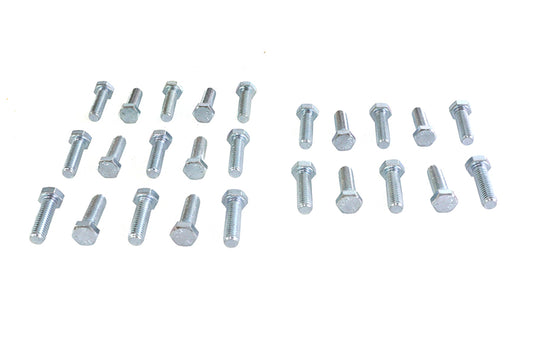 HARLEY Hex Cap Bolts Zinc 3/8 inch x 1-1/4 inch Fits 0-  All, Models