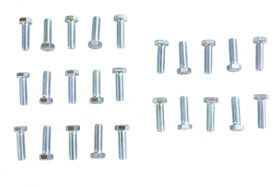 HARLEY Sechskantschrauben Zink 3/8 Zoll x 1-1/4 Zoll Passend für 0- Alle, Modelle